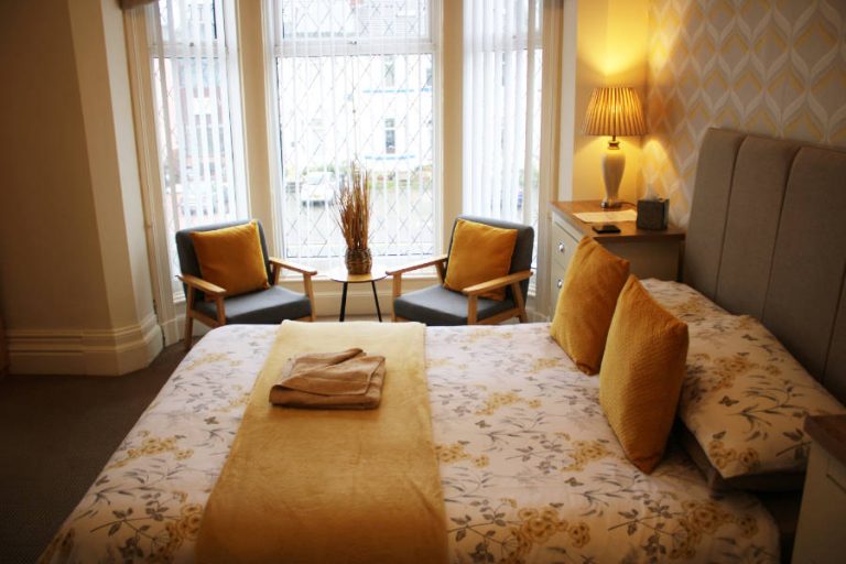 Copplehouse in Southport decorated bedroom